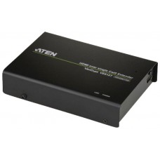 Aten VE812T extensor audio/video Transmisor de señales AV Negro