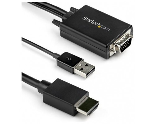 STARTECH CABLE VGA A HDMI - AUDIO USB