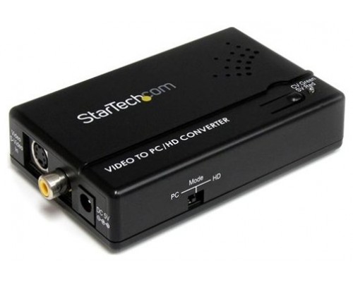 STARTECH ADAPTADOR CONVERSOR ESCALADOR S-VIDEO - V