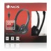 AURICULARES C/MICROFONO NGS VOX 505 USB NEGRO