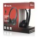 AURICULARES C/MICROFONO NGS VOX 505 USB NEGRO