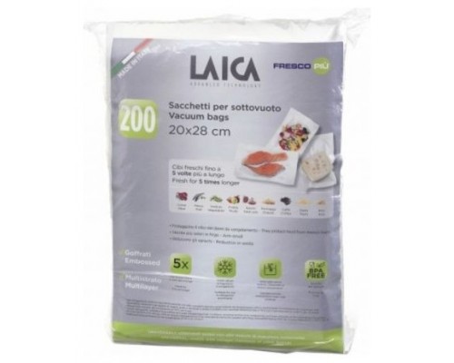 LAICA 200 VACUUM PRESERVATION BAGS 20X28 cm. VT3511