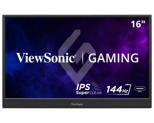 MONITOR VIEWSONIC VX1654 16"FHD IPS 144Hz mini HDMI 2XUSB type C speakers