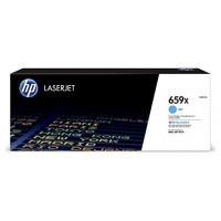 HP LaserJet Cartucho de tóner Original 659X cian de alta capacidad