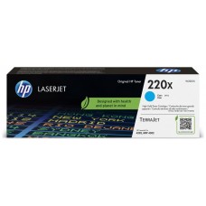 HP Cartucho de tóner Original LaserJet 220X cian