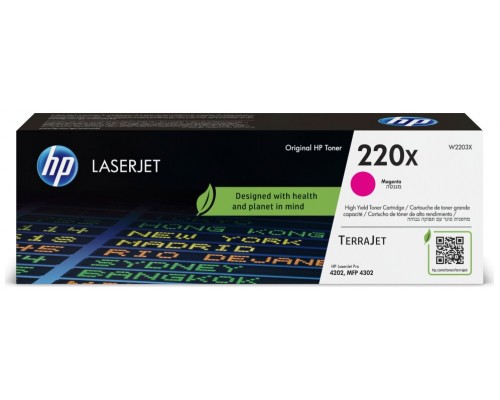 Toner hp 220x w2203x magenta