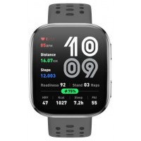 Amazfit Bip 6 Charcoal 5 cm (1.97") AMOLED Digital 390 x 450 Pixeles Pantalla táctil Plata GPS (satélite)