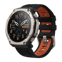 Amazfit T-Rex Ultra 2 129,5 cm (51") AMOLED 51 mm Digital 480 x 480 Pixeles Pantalla táctil Titanio Wifi GPS (satélite)-91MR Amazfit T-Rex Ultra 2 129,5 cm (51") AMOLED 51 mm Digital 480 x 480 Pixeles Pantalla táctil Titanio Wifi GPS (satélite)