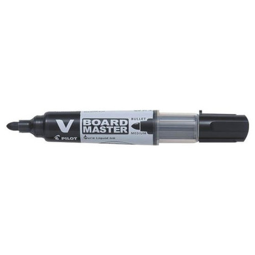 ROTULADOR PIZARRA VBOARD 1.8 PUNTA FIBRA NEGRO PILOT WBMA-VBM-M-B-BG