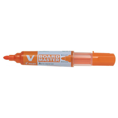 ROTULADOR PIZARRA VBOARD 1.8 PUNTA FIBRA NARANJA PILOT WBMA-VBM-M-O-BG