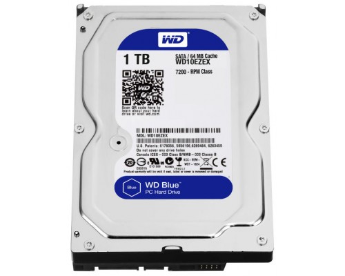 HDD WD 3.5"" 1TB 7200RPM 64MB SATA3 BLUE
