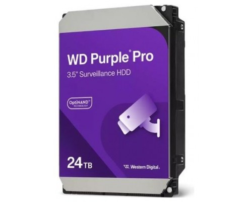 Western Digital Purple Pro WD240PURP disco duro interno 24 TB 7200 RPM 512 MB 3.5" Serial ATA III