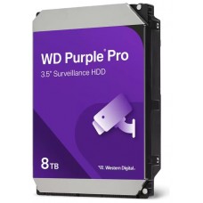 Western Digital Purple Pro Smart Video HDD 8TB disco duro interno 7200 RPM 3.5" SATA