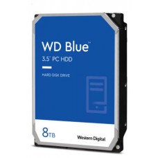 Western Digital Blue disco duro interno 8 TB 5640 RPM 256 MB 3.5" Serial ATA III