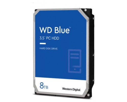 Western Digital Blue disco duro interno 8 TB 5640 RPM 256 MB 3.5" Serial ATA III