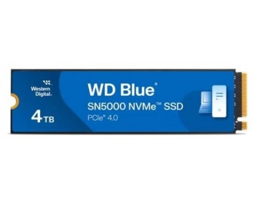 WD Blue SN5000 WDS400T4B0E SSD 4TB NVMe Gen4