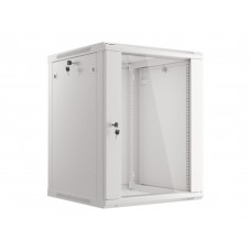 ARMARIO LANBERG MURAL RACK 19" 15U 600X600 FLAT PACK GRIS PUERTA CRISTAL