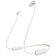 Auriculares sony wic310w blanco inalambricos microfono