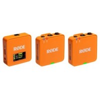 MICROFONO RODE WIRELESS GO III ORANGE-48GK MICROFONO RODE WIRELESS GO III ORANGE