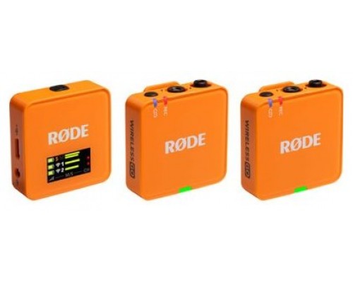 MICROFONO RODE WIRELESS GO III ORANGE-GK48 MICROFONO RODE WIRELESS GO III ORANGE