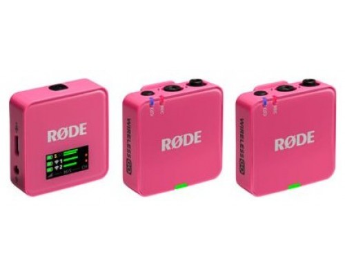 MICROFONO RODE WIRELESS GO III PINK