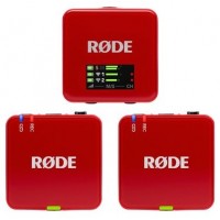 MICROFONO RODE WIRELESS GO III RED-48GK MICROFONO RODE WIRELESS GO III RED