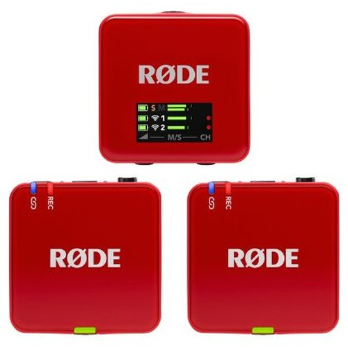MICROFONO RODE WIRELESS GO III RED-GK47 MICROFONO RODE WIRELESS GO III RED
