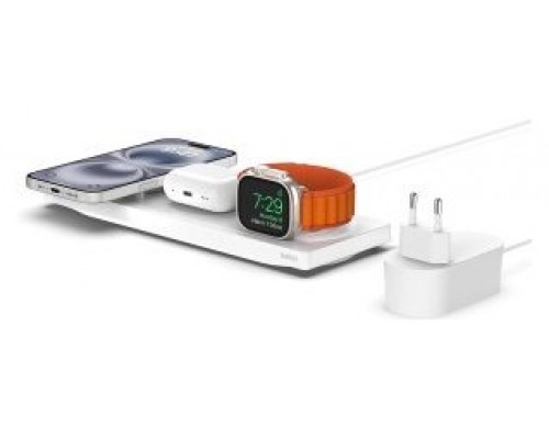 BASE DE CARGA INALAMBRICA BELKIN WIZ016VFWH MAGSAFE 3
