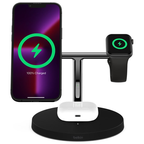 BASE DE CARGA POWERHOUSE BELKIN WIZ017VFBK APPLE-DN38 BASE DE CARGA POWERHOUSE BELKIN WIZ017VFBK APPLE