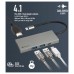 ADAPTADOR MULTIPUERTO USB-C ULTRALIGERO DE ALUMINIO