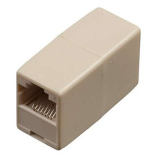 WP WPC-CPR-8P8C cambiador de g&eacute;nero para cable RJ-45 Beige