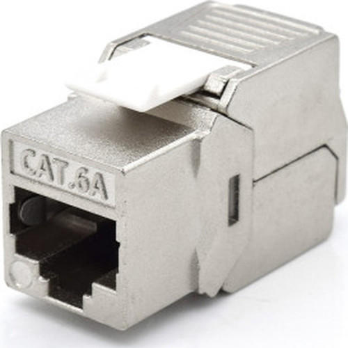 WP WPC-KEY-6ASP-TL conector RJ45 Met&aacute;lico, Blanco