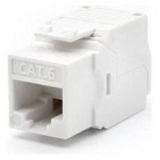 WP WPC-KEY-6UP-TL/W conector RJ45 Blanco