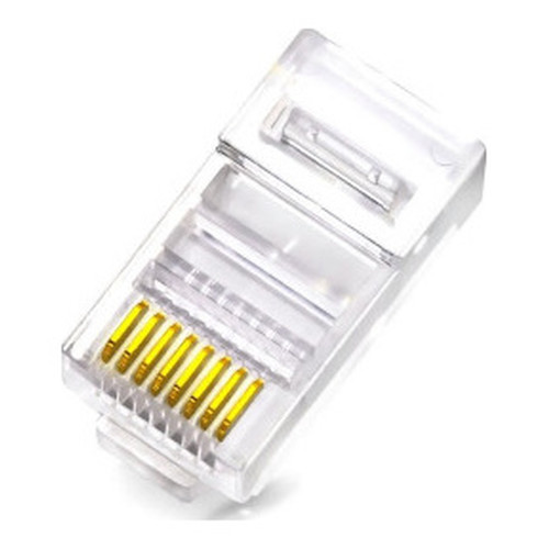 WP WPC-MDP-883-6UP-R50T conector RJ-45 Transparente-MR1 WP WPC-MDP-883-6UP-R50T conector RJ-45 Transparente