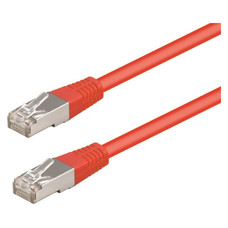 WP WPC-PAT-5F005R cable de red Rojo 0,5 m Cat5e F/UTP (FTP)-MR0 WP WPC-PAT-5F005R cable de red Rojo 0,5 m Cat5e F/UTP (FTP)