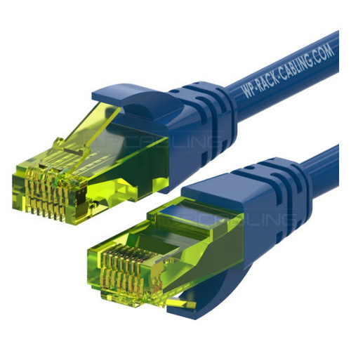 WP WPC-PAT-6AU005B cable de red Azul 0,5 m Cat6a U/UTP (UTP)-MR0 WP WPC-PAT-6AU005B cable de red Azul 0,5 m Cat6a U/UTP (UTP)