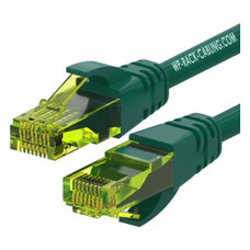 WP WPC-PAT-6AU030G cable de red Verde 3 m Cat6a U/UTP (UTP)