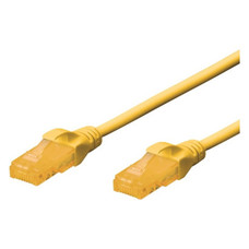WP WPC-PAT-6U002Y cable de red Amarillo 0,2 m Cat6 U/UTP (UTP)