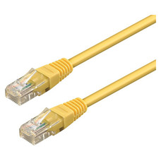 WP WPC-PAT-6U005Y cable de red Amarillo 0,5 m Cat6 U/UTP (UTP)