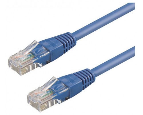 WP WPC-PAT-6U010B cable de red 1 m Cat6 U/UTP (UTP) Azul