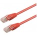 WP WPC-PAT-6U010R cable de red 1 m Cat6 U/UTP (UTP) Rojo