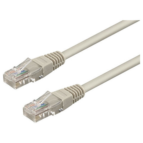 WP WPC-PAT-6U010 cable de red 1 m Cat6 U/UTP (UTP) Gris