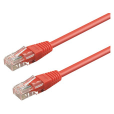 WP WPC-PAT-6U030R cable de red Rojo 3 m Cat6 U/UTP (UTP)-MR1 WP WPC-PAT-6U030R cable de red Rojo 3 m Cat6 U/UTP (UTP)