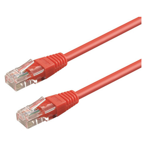 WP WPC-PAT-6U050R cable de red Rojo 5 m Cat6 U/UTP (UTP)-MR1 WP WPC-PAT-6U050R cable de red Rojo 5 m Cat6 U/UTP (UTP)