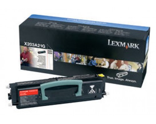 LEXMARK X-203/204 Toner Negro