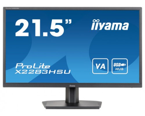 iiyama ProLite X2283HSU-B1 pantalla para PC 54,6 cm (21.5") 1920 x 1080 Pixeles Full HD LCD