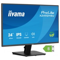 MONITOR IIYAMA PROLITE, 24 PULGADAS, 60.5CM, IPS PANEL TECHNOLOGY, 1920X1080, 120HZ, MATE NEGRO
