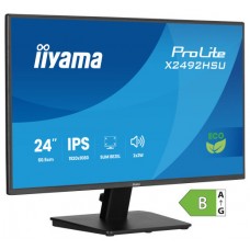 MONITOR IIYAMA PROLITE, 24 PULGADAS, 60.5CM, IPS PANEL TECHNOLOGY, 1920X1080, 120HZ, MATE NEGRO