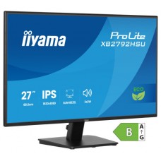 MONITOR IIYAMA, 27 PULGADAS, PROLITE, IPS PANEL TECHNOLOGY, 1920X1080, 120HZ, MATE NEGRO