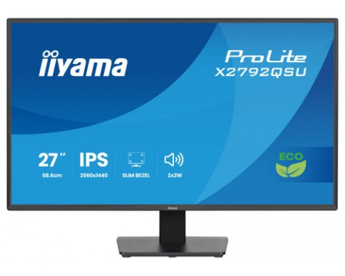 iiyama ProLite X2792QSU-B1 pantalla para PC 68,6 cm (27")